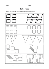 greater than less than - worksheet 38