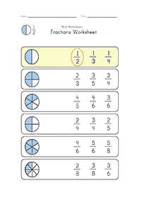 math for kids - worksheet 105