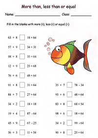 math for kids - worksheet 108