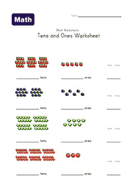 math for kids - worksheet 111