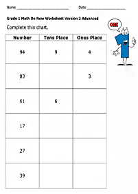 math for kids - worksheet 131