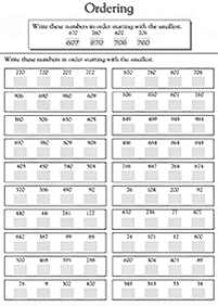 math for kids - worksheet 200