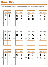 math for kids - worksheet 214