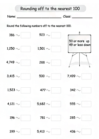 math for kids - worksheet 220