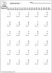 math for kids - worksheet 246