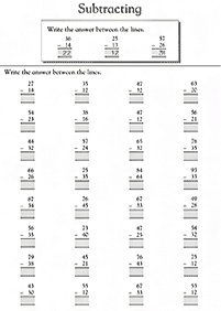 math for kids - worksheet 253