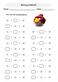 math for kids - worksheet 260