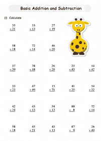 math for kids - worksheet 268