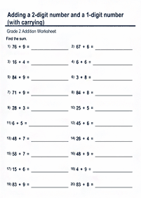 math for kids - worksheet 273