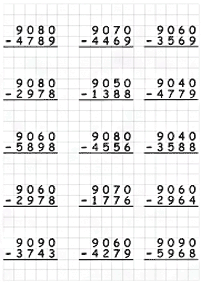 math for kids - worksheet 292