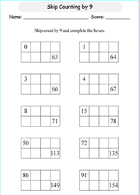 math for kids - worksheet 295