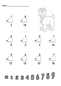 math for kids - worksheet 47