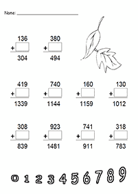 math for kids - worksheet 59