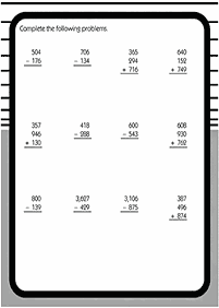 math for kids - worksheet 76