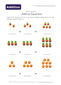 simple math for kids - worksheet 102