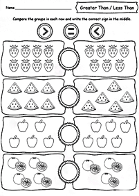 simple math for kids - worksheet 105