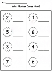 simple math for kids - worksheet 109