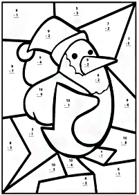 simple math for kids - worksheet 136