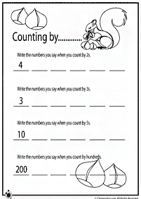 simple math for kids - worksheet 140