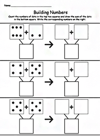 simple math for kids - worksheet 160