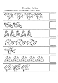 simple math for kids - worksheet 19