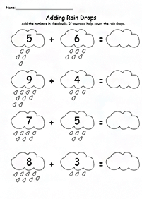 simple math for kids - worksheet 196