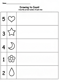 simple math for kids - worksheet 20