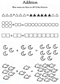 simple math for kids - worksheet 31