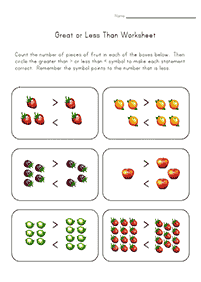 simple math for kids - worksheet 95