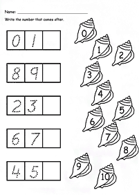 skip counting - fill in the missing numbers - worksheet 79