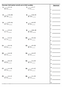 subtraction for kids - worksheet 53