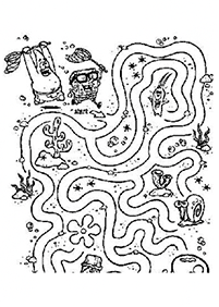 easy mazes for kids - worksheet 103