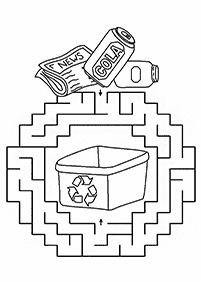 easy mazes for kids - worksheet 32