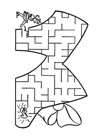 easy mazes for kids - worksheet 92