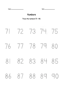 numbers larger then ten worksheets - worksheet 23