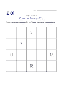 numbers larger then ten worksheets - worksheet 28