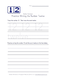 numbers larger then ten worksheets - worksheet 31