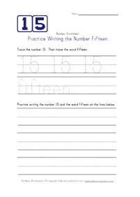 numbers larger then ten worksheets - worksheet 34