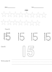 numbers larger then ten worksheets - worksheet 5