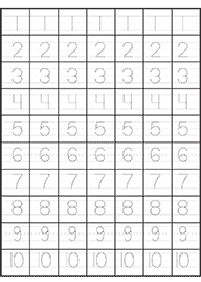 numbers worksheets - worksheet 11