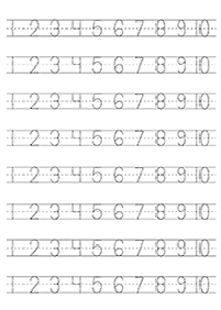 numbers worksheets - worksheet 9