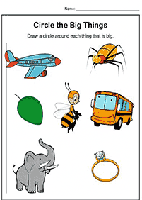 preschool worksheets - worksheet 171
