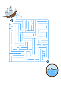 printable mazes - maze 106