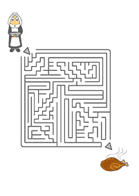 printable mazes - maze 108