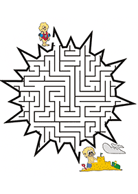 printable mazes - maze 115