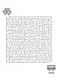 printable mazes - maze 125