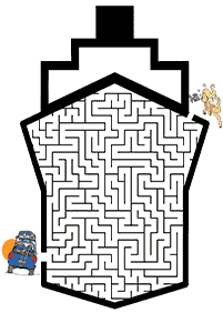 printable mazes - maze 14