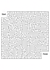 printable mazes - maze 145