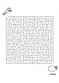 printable mazes - maze 158