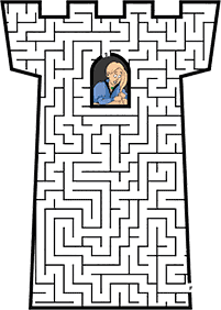 printable mazes - maze 165